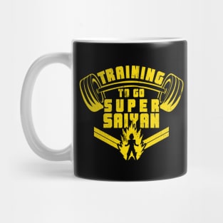 Training To Go Super Saiyan Mug